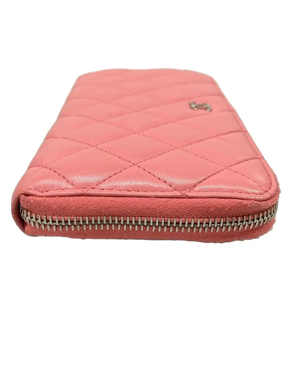 Chanel Matelasse Pink Lambskin Long #300022C69B